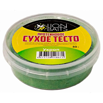 Сухое тесто протеиновое Lion Baits Укроп