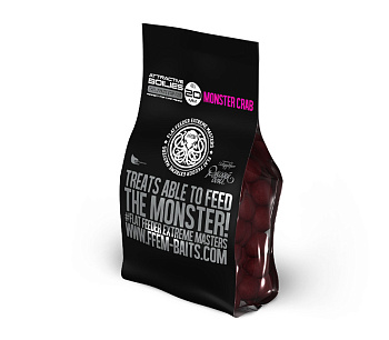 Бойлы тонущие FFEM Baits High Attractive Monster Crab 20мм 400 г (Чудовищный краб) 