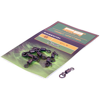 Вертлюг с кольцом PB Products Ring Swivel sz8, 8шт