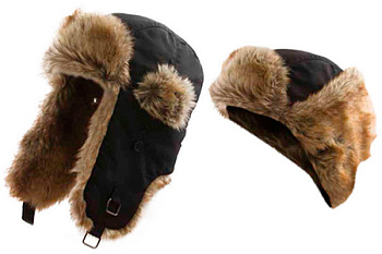 Шапка для рыбалки Alaskan С Меховой Отделкой B346 One size Черный