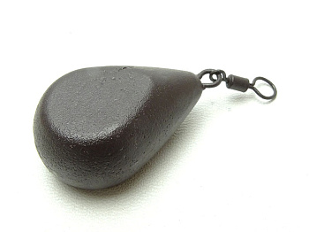 Грузило грушевидное плоское Carptravel Flat Pear Swivel 3,7oz/106г