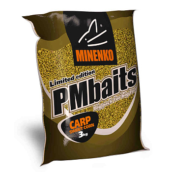 Прикормка сыпучая Minenko PMBaits Sweet corn 3 кг (Кукуруза) 
