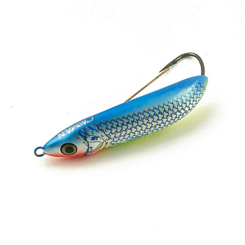 Блесна незацепляйка Caiman Grass 70 мм 14гр. color: 049 латунь