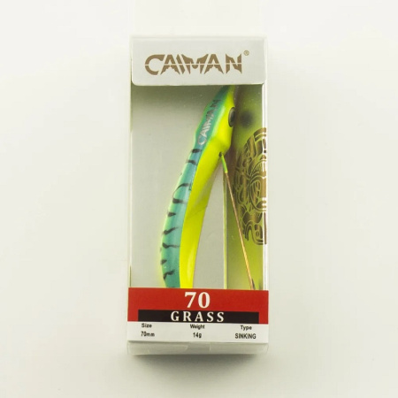 Блесна-незацепляйка Caiman Grass 14гр 7см цвет 46 3