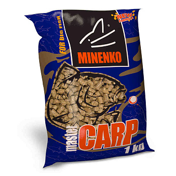 Пеллетс Minenko Master Carp Pineapple 10мм 1 кг (Ананас)   Желтый